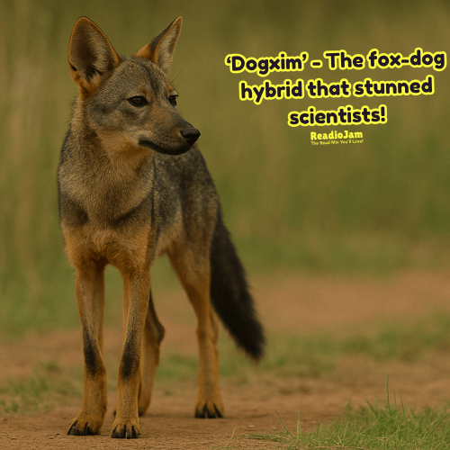 Dogxim the fox-dog hybrid
