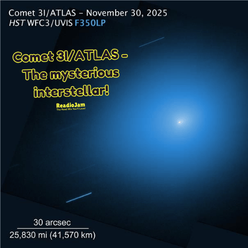 Comet 3I/ATLAS A Once-in-a-Lifetime Mystery We Actually Saw