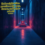 Hadar night vision guiding a helper robot through a dim hallway with clear thermal textures